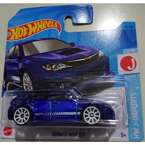 SUBARU WRX STI HOT WHEELS Shopee Brasil