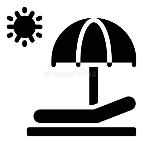 Icono De Silla De Playa Vector De Vacaciones De Verano Ilustraci N Del