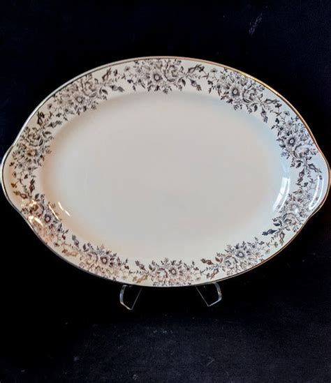 Taylor Smith Taylor Vintage China Gold Floral Sprays Dinner Etsy