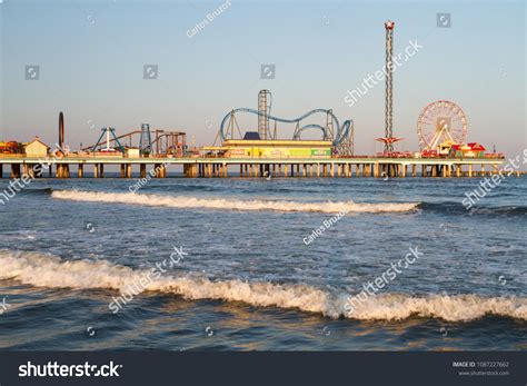 Galveston Beach Houston Stock Photo 1087227662 | Shutterstock