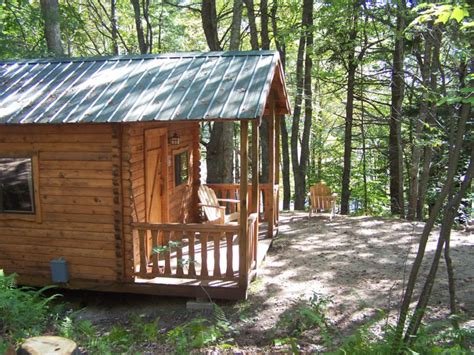 maine cabin rentals wooded - Meadowbrook Camping Area