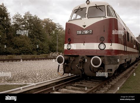 Einem Alten Historischen Zug Der Deutschen Reichsbahn Aus Den Zeiten