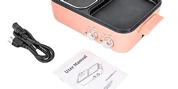 Amazon 2 In 1 Smokeless Grill And Hot Pot Aluminum Alloy Dual