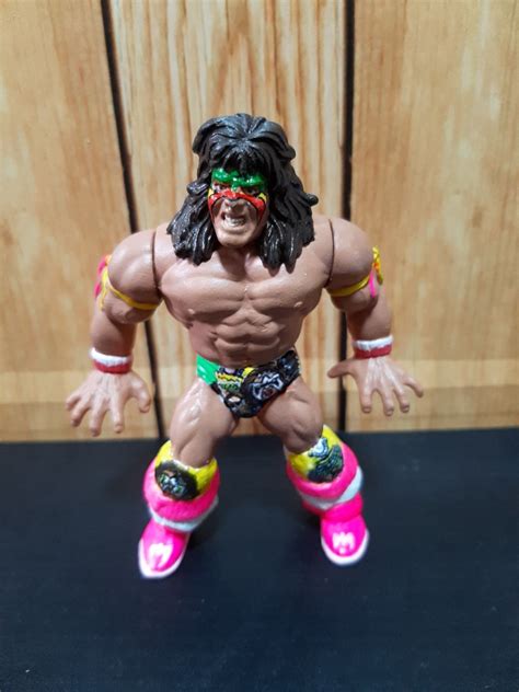 Custom Hasbro Wwf Macho Ultimate Warrior Hobbies Toys Toys Games