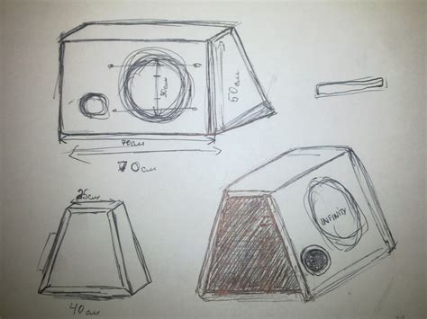 Как нарисовать сабвуфер - 25 фото