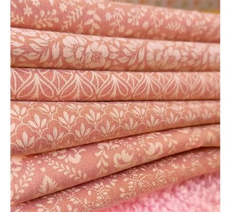 Tecido Kit Tricoline Composê Floral 6 Estampa Nude 0 50x1 50 Parcelamento sem juros