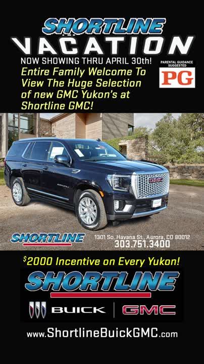 #gmc #gmcyukon #vacation #suv | Shortline Buick GMC