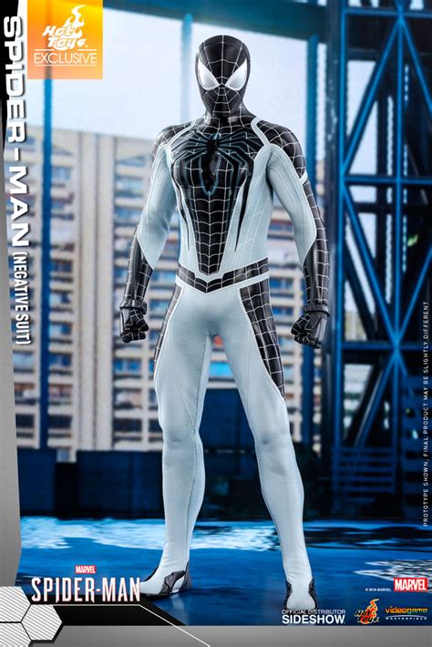 Spider Man Negative Suit Sixth Scale Figure By Hot Toys Sideshow Collectibles