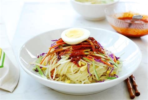Jjolmyeon Spicy Chewy Noodles Recipe Cart