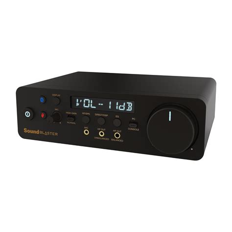 Sound Blaster X5 - Hi-res External Dual DAC USB Sound Card with Fully ...