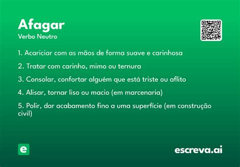 O Que Significa Afagar