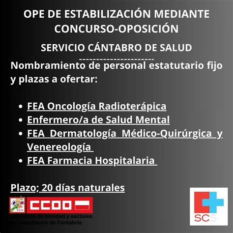 Federaci N De Sanidad Y Sectores Sociosanitarios De Ccoo Cantabria