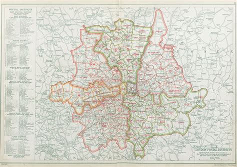 Tube And Tramway Map Of London Underground 1920 Old Antique Plan Chart