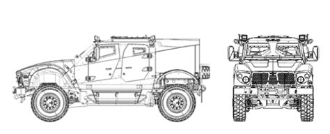 Military Wheeled Fighting Vehicles Mrap All Terrain Vehicle Oshkosh