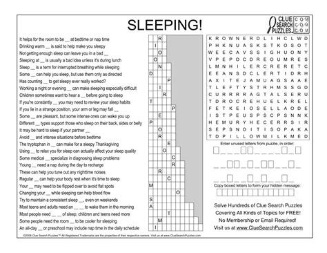 SLEEPING TRIVIA QUIZ
