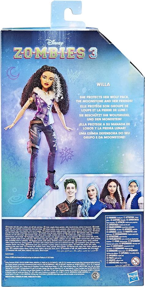 Buy Disney Zombies Willa Fashion Doll Inch Doll With Curly