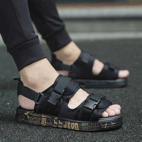 Купить Летние пляжные дышащие сандалии для подростка для мальчиков, для ...