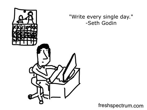 Write every single day