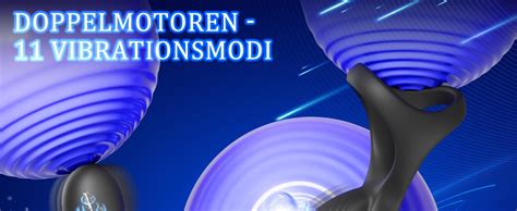 nal Vibrator Prostata Stimulation Männer mit Penisring Sex Spielzeug