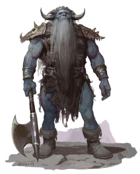 Frost Giant » Monster Stat Block - DnD 5e