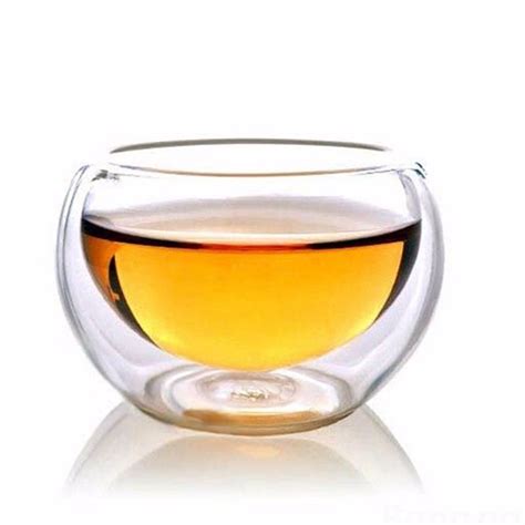 2021 High Quality 50ML Elegant Clear Glass Drinking Cup Heat Resistant