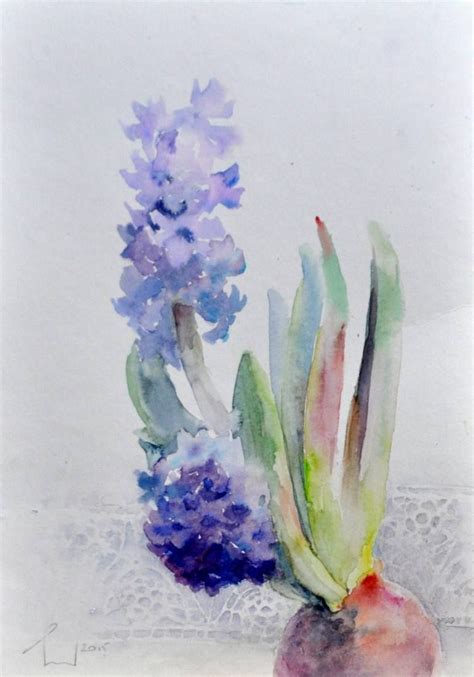 Original Botanic Painting By Beata Van Wijngaarden Fine Art Art On