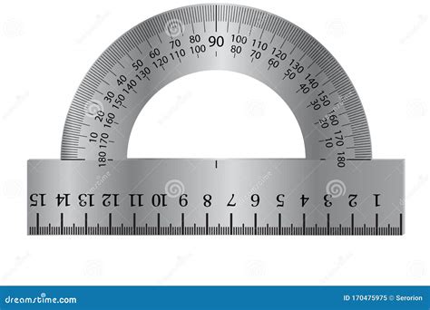 Measuring Angles An Important Lesson Little Girl Preparing For