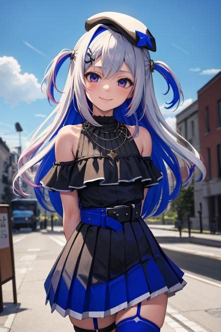 AI Art LoRA Model Amane Kanata 6 Outfits Hololive PixAI