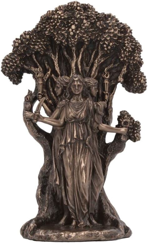 Nemesis Now Triple Moon Goddess Hecate Bronze Cm Amazon Fr