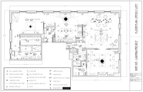 Lighting Symbols Floor Plan - floorplans.click