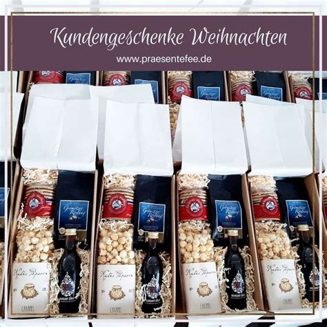 Kundengeschenke Weihnachten I Individuell Zusammenstellen Food