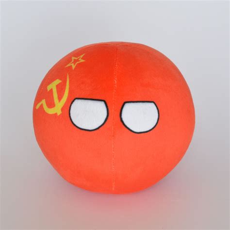 Мягкая игрушка кантрибол Владимир (флаг СССР) - купить с доставкой по ...