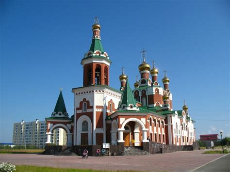 Церковь Воскресения Христова, Усинск (Усинск, город), фотография. общий ...