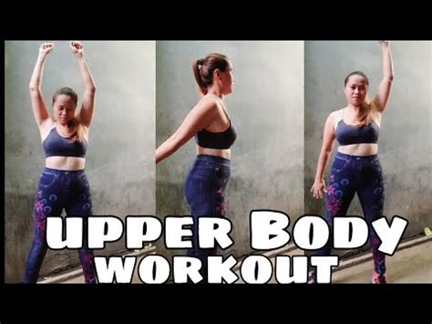 UPPER BODY WORKOUT TO BURN BACK FAT AND ARM FAT SHEILABS YOU YouTube