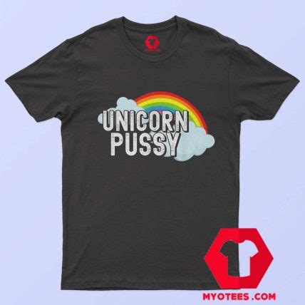 Unicorn Pussy Girlfriend Valentines Day T Shirt On Sale Myotees