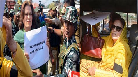 Farooq Abdullah’s Sister Daughter Detained During Protest In Srinagar Oneindia News