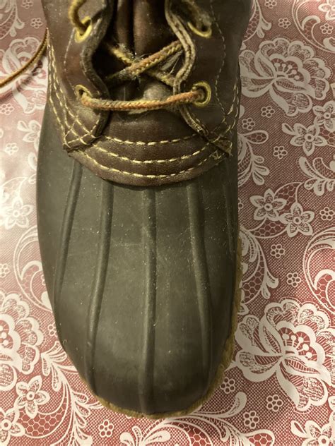 L L Bean Maine Hunting Shoe Boot Mens Duck Laced 8 B Gem