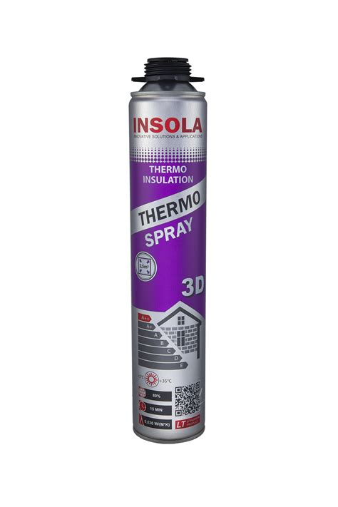Insola | Thermo insulation INSOLA Thermo Spray 3D 850 ml