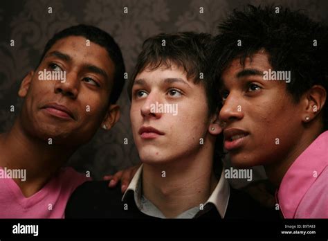 Group Of Teenage Boys Stock Photo Alamy