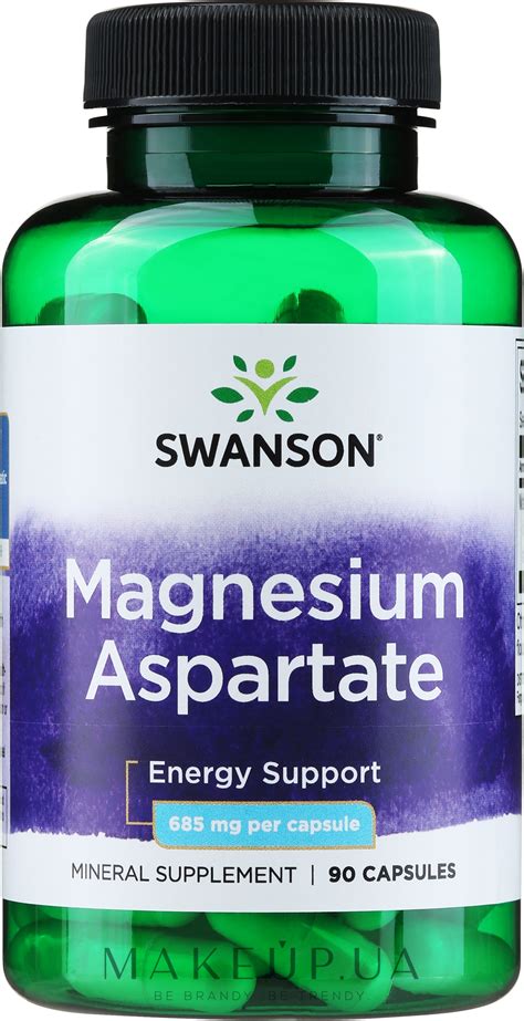 Пищевая добавка "Аспарат Магния", 685мг 90шт - Swanson Magnesium ...