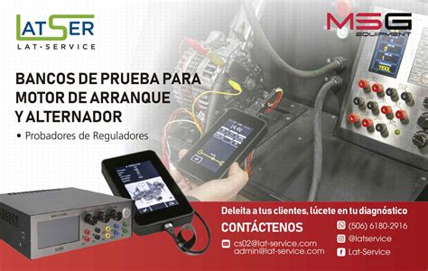 LATSER Banco de pruebas para motores Guía Automotriz de Costa Rica