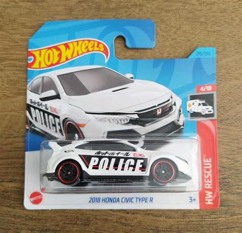 Honda Civic Type R POLICE Hot Wheels Aukro
