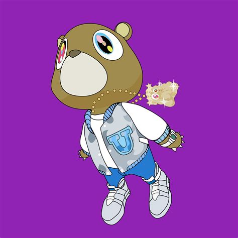 Kanye west Graduation Bear Vector :: Behance