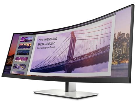 HP S430c: гигантский изогнутый монитор формата 4K
