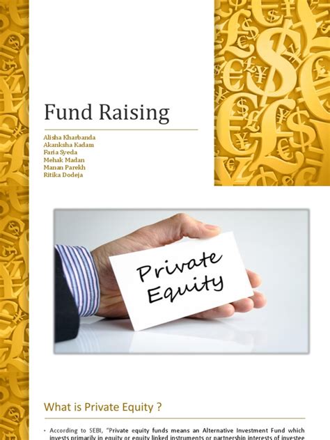 fundraising  investment fund mutual funds