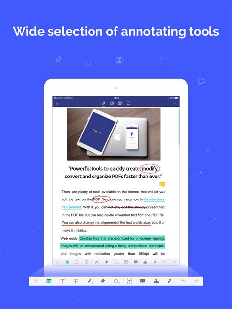 How to do iPad PDF Markup