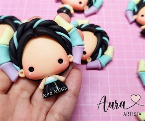 Pin De Tiffany Bienvenu En Fimo Kawai Manualidades En Porcelana Fria