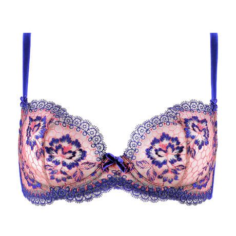 Dita Von Teese Pieces Lingerie Set Evelina Cobalt Coral