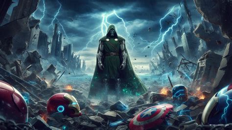 doctor doom  avengers warzone hd mobile wallpaper