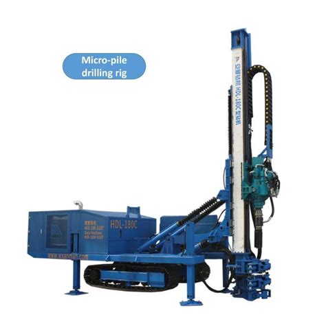 Hdl 180c Micropile Construction Shed Guiding Hole 24 Hour After Sale